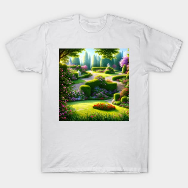 Gardenia Ville T-Shirt by Fantasyscape